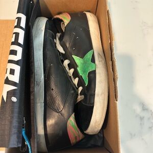 Golden Goose Superstar Sneakers- black size 36